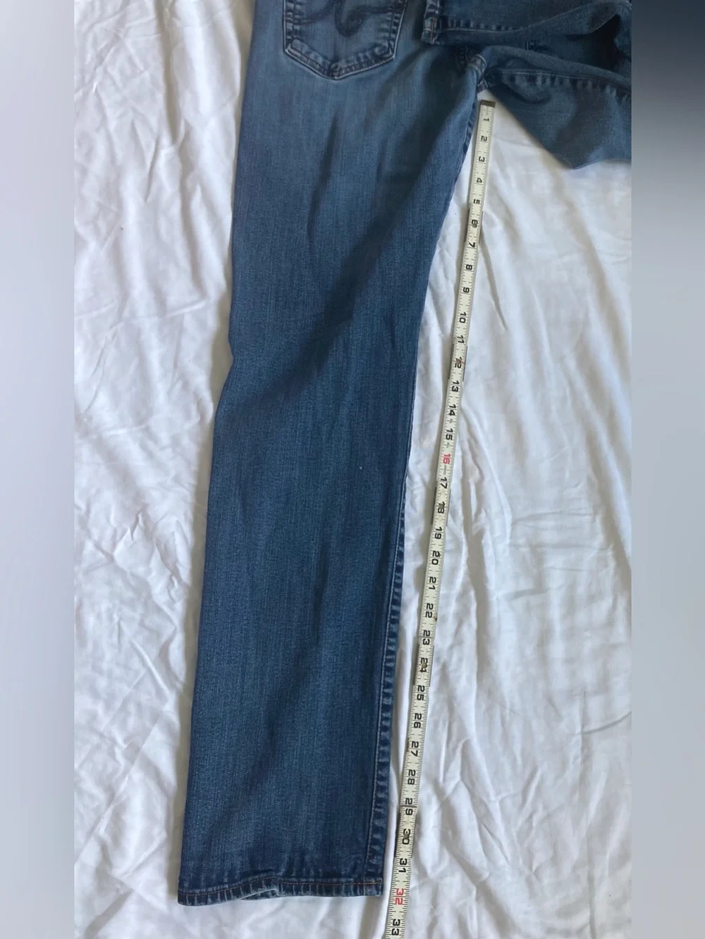 AG Adriano Goldschmied  The Graduate Jeans Made in USA 36X34 South Gate, CA.2016